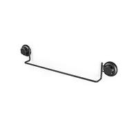 Compactor Bestlock Porte-Serviettes à Ventouse, Noir, 60,6 x 6,5 x H 9 cm, RAN9784