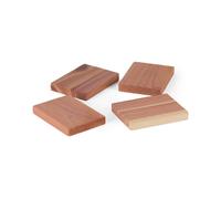 Compactor - Lot de 4 plaques antimites en cèdre Naturel - Antimite pour Textile - sans Produits Chimiques - Répulsif Mites et Insectes