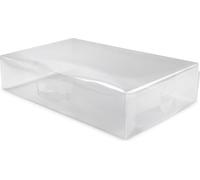 Compactor Boîte de rangement transparente pour bottes hautes 30 × 52 × 11 cm