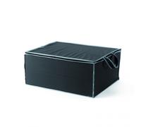 Compactor Boîtes de rangement - Boîte de rangement textile 55x45x25 cm, noir RAN6273