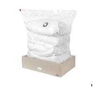Compactor, Coffre de Rangement sous-Vide Rigide, Beige, Dimensions: 45 x 65 x H.27 cm RAN7118