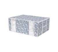 Compactor Compactor Housse de rangement sous vide semi-rigide, taille XXL, 210 litres, 45 x 65 x 27 cm, gamme Vicky, bleu/blanc, RAN9582