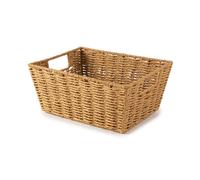 Compactor Etna Panier de rangement, Bois Naturel, M, 31 x 24 x H 14 cm, RAN6542