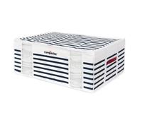 COMPACTOR Housse de rangement sous vide Marinière XXL - 210 L - 65 x 50 x 27 cm