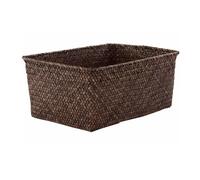 Compactor Kito, Panier de rangement, Marron, Couleur unie, Salle de bain, Chambre à coucher, Chambre d'enfant, Salle à manger, Salle de séjour, Pièce de rangement, 300 mm, 200 mm