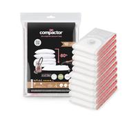 Compactor - Lot de 10 sacs de rangement sous vide - 5 tailles M 90 x 55 cm + 5 tailles L 100 x 80cm - Rangement sous vide pour vêtements, couettes et oreillers