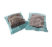 COMPACTOR Lot de 2 housse de rangement vide d'air manuel Roll-up 55x70 cm
