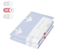 Compactor - Lot de 2 sacs de rangement sous vide de voyage taille M, 65 x 45 cm, sacs sous vide manuels