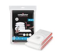 Compactor - Lot de 2 sacs de rangement sous vide - 1 taille M 90 x 55 cm + 1 taille L 100 x 80cm - Rangement sous vide pour vêtements, couettes et oreillers