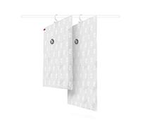 Compactor - Lot de 2 sacs de rangement sous vide à suspendre taille M + L - Rangement vêtements pour placards et penderie