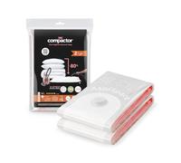 Compactor - Lot de 2 sacs de rangement sous vide Taille L 100 x 80 cm - Rangement sous vide avec aspirateur pour vêtements, couettes et oreillers