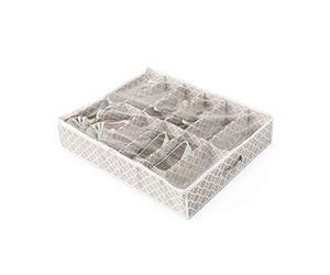 Compactor Madison Housse de Rangement Chaussures, Taupe, 76 x 60 x H.15 cm, RAN7469