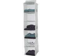 Compactor Organisation de l'armoire - Organiseur suspendu 30x30x128 cm, 6 compartiments, blanc RAN2981