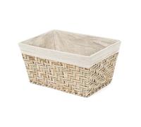 Compactor Panier de rangement M tressé en jonc de mer et tissu