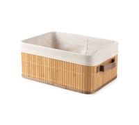 Compactor Panier Joey en Bambou - Taille M, 35x25x15 cm