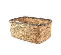 Compactor Panier de Rangement Rohan, Taille Large, 33 x 23 x 18 cm, Noir/Brun, RAN10558