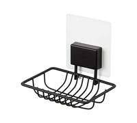 Compactor - Porte-Savon Mural adhésif sans perçage pour Cuisine et Salle de Bain, Coloris Noir Mat, Porte éponge évier