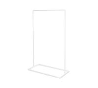 Compactor Rack à vêtements Kazan, métal laqué Mat, 100 x 48x 160 cm, Blanc, RAN11061