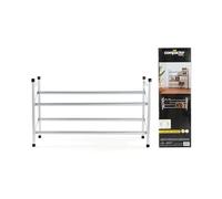 Compactor Range Chaussures Extensible 2 Niveaux, 4 à 12 Paires, Acier Laqué Époxy, Dimensions 62/117 x 23 x H.35 cm, RAN3634
