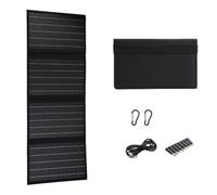 Compacts 40 W Charges solaires extérieures Plaque de charge portable pliable Dispositif de charge haute efficacité Panneau compact pour la randonnée