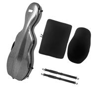 Compacts Étui rigide pour violon avec moniteur de température en temps réel et plusieurs compartiments pour organiser les accessoires