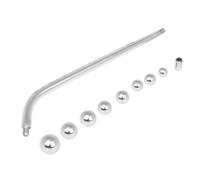 Compacts Kit de réparation pour saxophone avec 8 boules et outil en acier pour la restauration professionnelle des instruments d'appel Barre de formation de saxophone multifonction