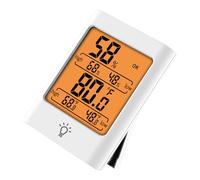 Compacts Room Thermomètres Hygromètre avec des Instants Mesure Et Opérations De Batterie Valeurs Minimales Afficher Le Magnétique Hygromètre pour Réfrigérateur Ou Mur