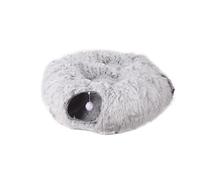 Compacts Tunnel de lit pour chats pour voyage et usage domestique Tissu en peluche douce pour créer des refuges sûrs et des espaces de divertissement