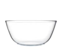 CompadreBol Bol de verre, Bols de verre de cuisine de 19cm/7,48 pouces, Saladier de 1.6 L, Convient pour four et micro-ondes