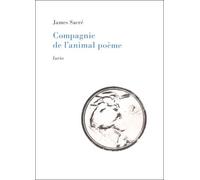 Compagnie de l'animal poème - James Sacré - Fario - broché - Poésie