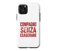 Compagno Ma Senza Esagerare Ironica PCI Vintage Comunista Coque pour iPhone 11 Pro