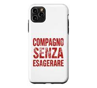 Compagno Ma Senza Esagerare Ironica PCI Vintage Comunista Coque pour iPhone 11 Pro Max