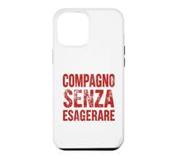 Compagno Ma Senza Esagerare Ironica PCI Vintage Comunista Coque pour iPhone 12 Pro Max