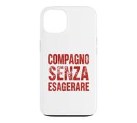 Compagno Ma Senza Esagerare Ironica PCI Vintage Comunista Coque pour iPhone 13