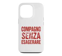 Compagno Ma Senza Esagerare Ironica PCI Vintage Comunista Coque pour iPhone 13 Pro