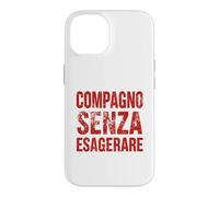 Compagno Ma Senza Esagerare Ironica PCI Vintage Comunista Coque pour iPhone 14