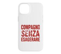 Compagno Ma Senza Esagerare Ironica PCI Vintage Comunista Coque pour iPhone 14 Plus