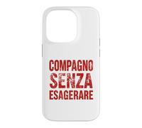 Compagno Ma Senza Esagerare Ironica PCI Vintage Comunista Coque pour iPhone 14 Pro
