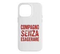 Compagno Ma Senza Esagerare Ironica PCI Vintage Comunista Coque pour iPhone 14 Pro Max