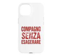 Compagno Ma Senza Esagerare Ironica PCI Vintage Comunista Coque pour iPhone 15