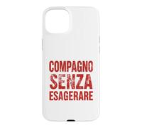 Compagno Ma Senza Esagerare Ironica PCI Vintage Comunista Coque pour iPhone 15 Plus