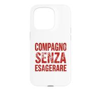 Compagno Ma Senza Esagerare Ironica PCI Vintage Comunista Coque pour iPhone 15 Pro