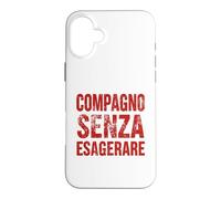 Compagno Ma Senza Esagerare Ironica PCI Vintage Comunista Coque pour iPhone 16 Plus
