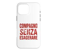Compagno Ma Senza Esagerare Ironica PCI Vintage Comunista Coque pour iPhone 16 Pro Max