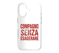 Compagno Ma Senza Esagerare Ironica PCI Vintage Comunista Coque pour iPhone 17