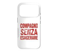 Compagno Ma Senza Esagerare Ironica PCI Vintage Comunista Coque pour iPhone 17 Pro