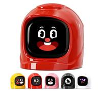 Compagnon de tableau de bord de robot de voiture AI, expression émotionnelle interactive avec plus de 90 visages animés, détection de conduite gyroscope, support magnétique et charge de type C