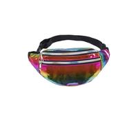 Compagnon de voyage Sacs banane imperméables pour essentiels Sacs banane en PU Sac banane large mode multifonctionnel Violet, Arc-en-ciel, Fidèle à la description, comme description