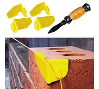 Compagnon du maçon - 2 ensembles de supports d’angle pour ligne de construction et 30 m de ligne de construction
