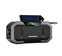 Compagnon d'urgence portable, radio solaire multifonctionnelle pour un divertissement sans interruption et une gestion de crise, radio d'extérieur